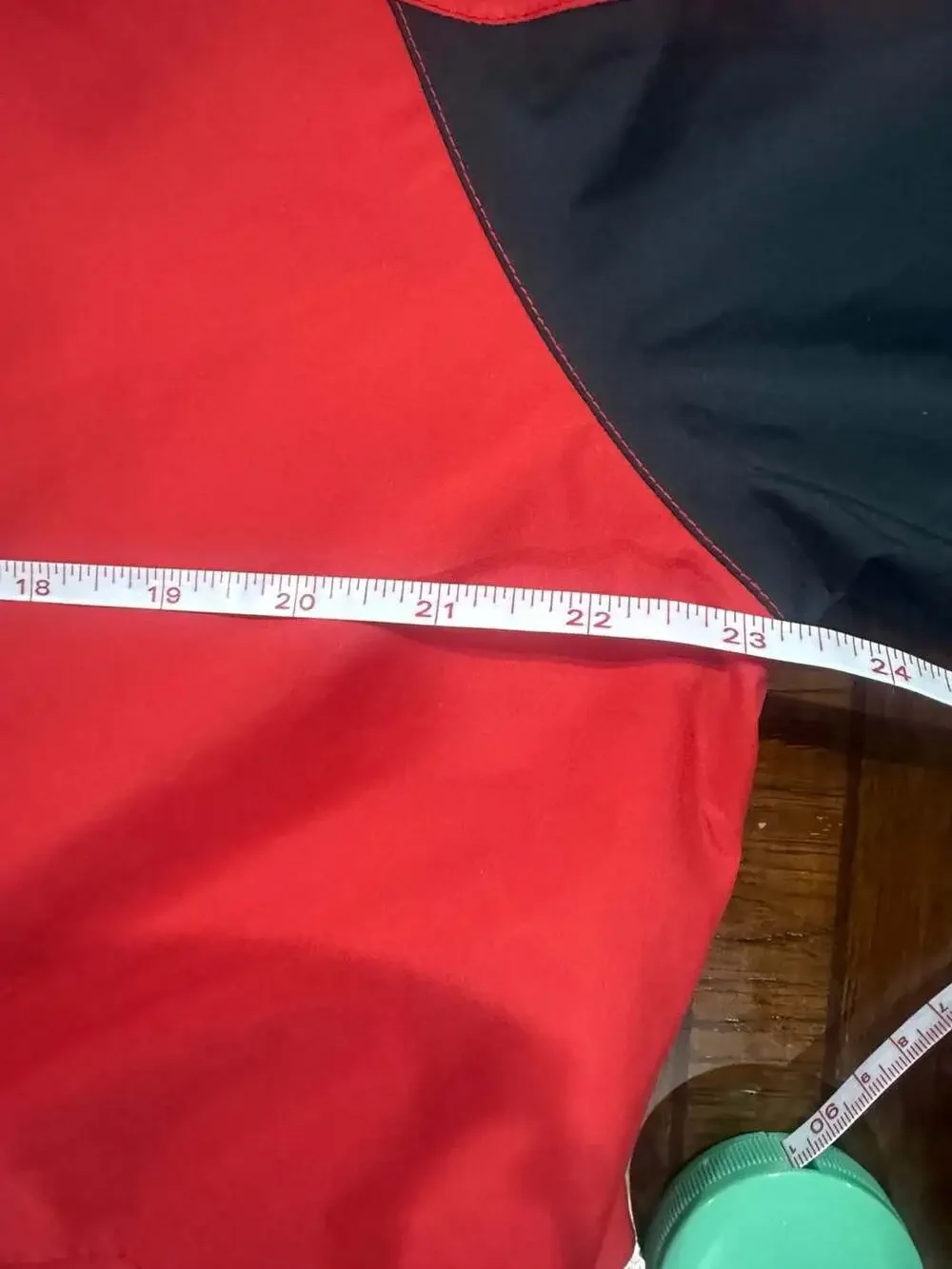 Vintage FootJoy DryJoys Golf Rain Jacket Red Black Waterproof Windbreaker L - Picture 6 of 6